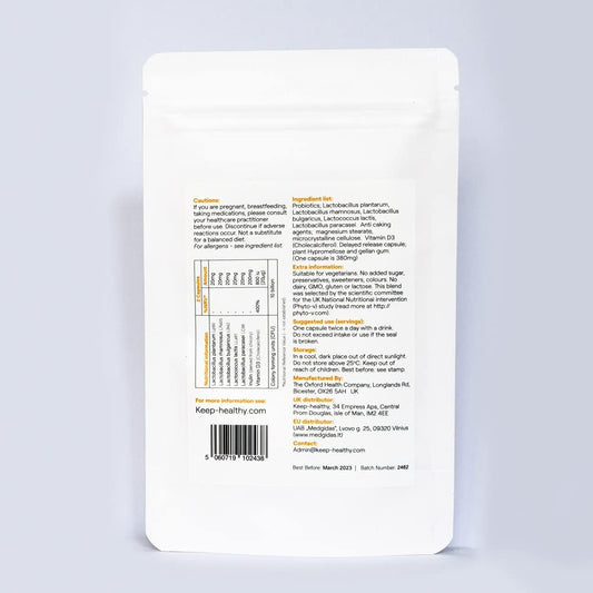 YourGutPlus+ High-Potency Probiotic – 10X More Probiotics Than Yogurt | Vegan & Gut-Friendly