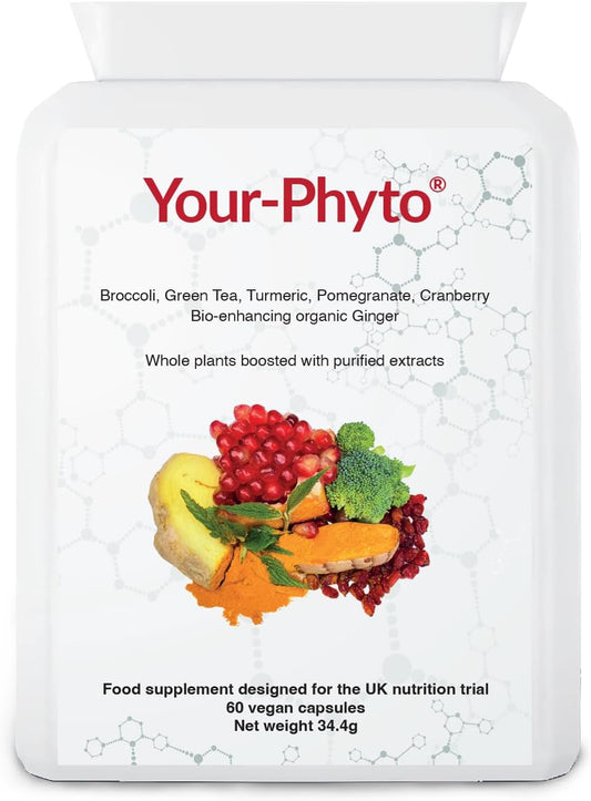YourPhyto – Whole Plant Supplement Backed by UK Study | High-Potency, Vegan & Phytochemical-Rich Formula